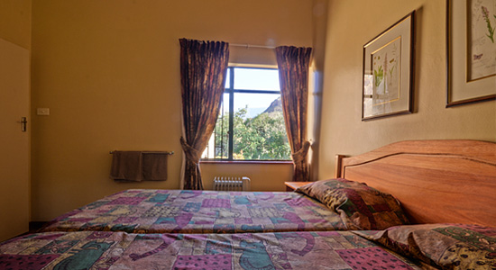 Twin Bedroom Giants Castle Camp Drakensberg Accommodation Giants Castle Game Reserve Drakensberg KwaZulu-Natal Self-Catering Accommodation